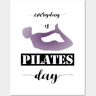 Pilates day Posters and Art